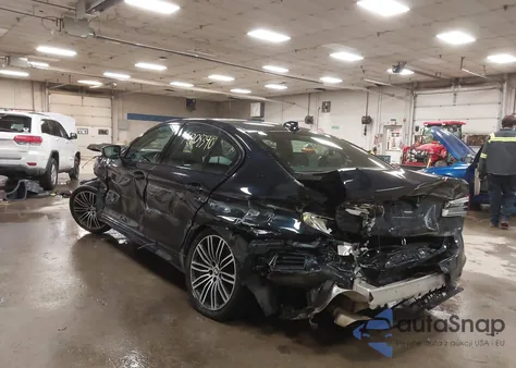 2019 BMW 540I xDrive z USA, uszkodzony, nr VIN WBAJE7C52KWW01073